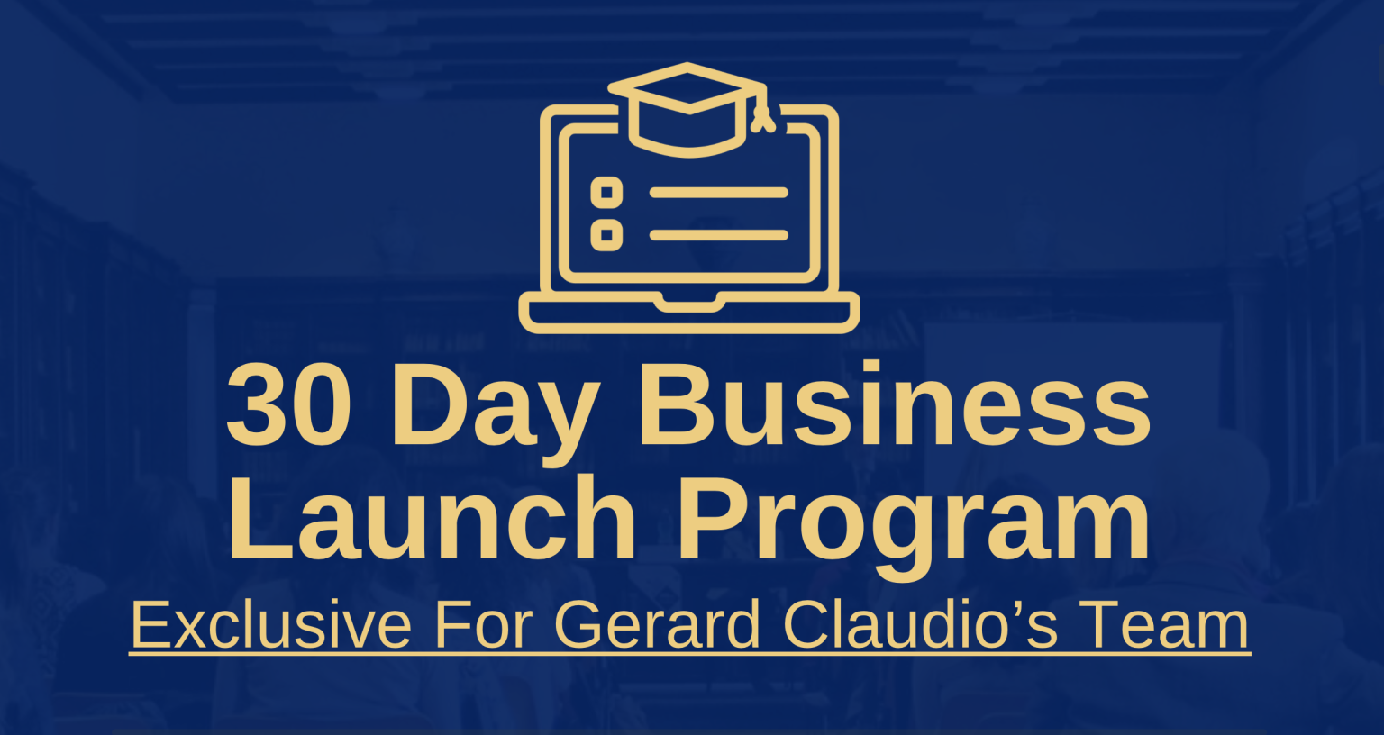30 day business launch program prime academy online